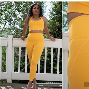 Girlfriend Collective Set Marigold S